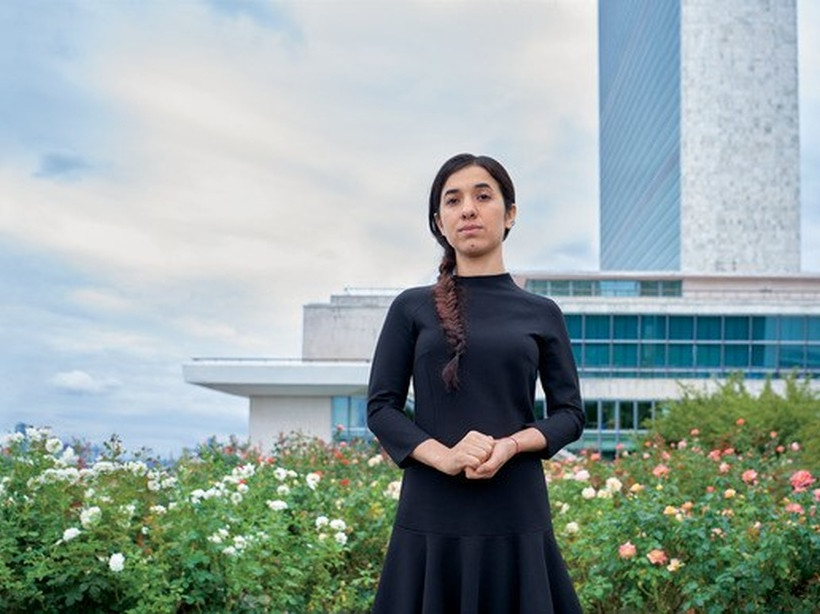 Η συγκλονιστική ιστορία της Νάντια Μουράντ: Από σκλάβα του σεξ  στο Νόμπελ Ειρήνης (vids+pics)