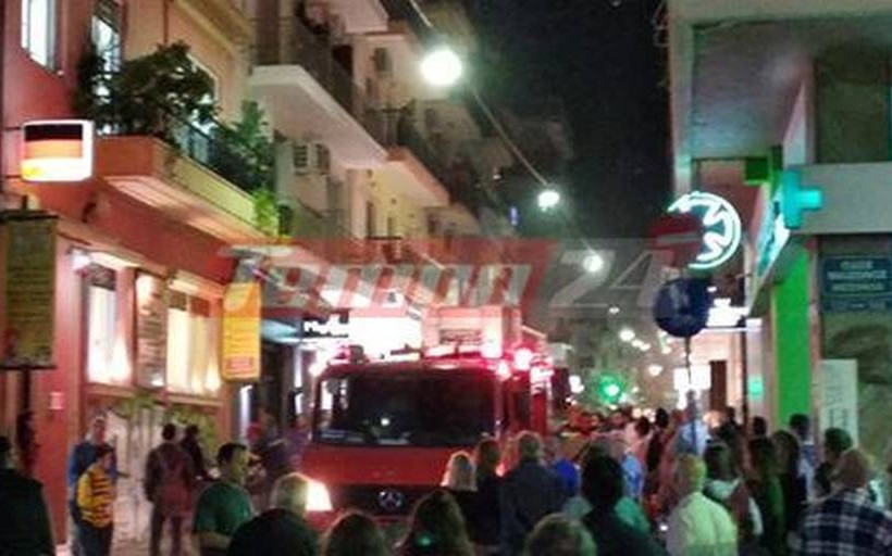 Πάτρα: Πανικός στο κέντρο της πόλης από φωτιά σε διαμέρισμα (pics&vid)