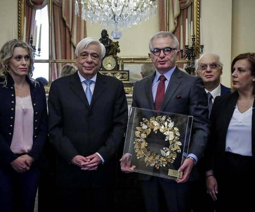 Συνάντηση Παυλόπουλου με τον πρόεδρο και τα μέλη του ΔΣ του Ζαππείου 