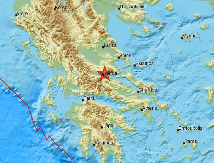 ΕΚΤΑΚΤΟ: Σεισμός ΤΩΡΑ στη Λαμία - Αισθητός μέχρι τη Θεσσαλονίκη