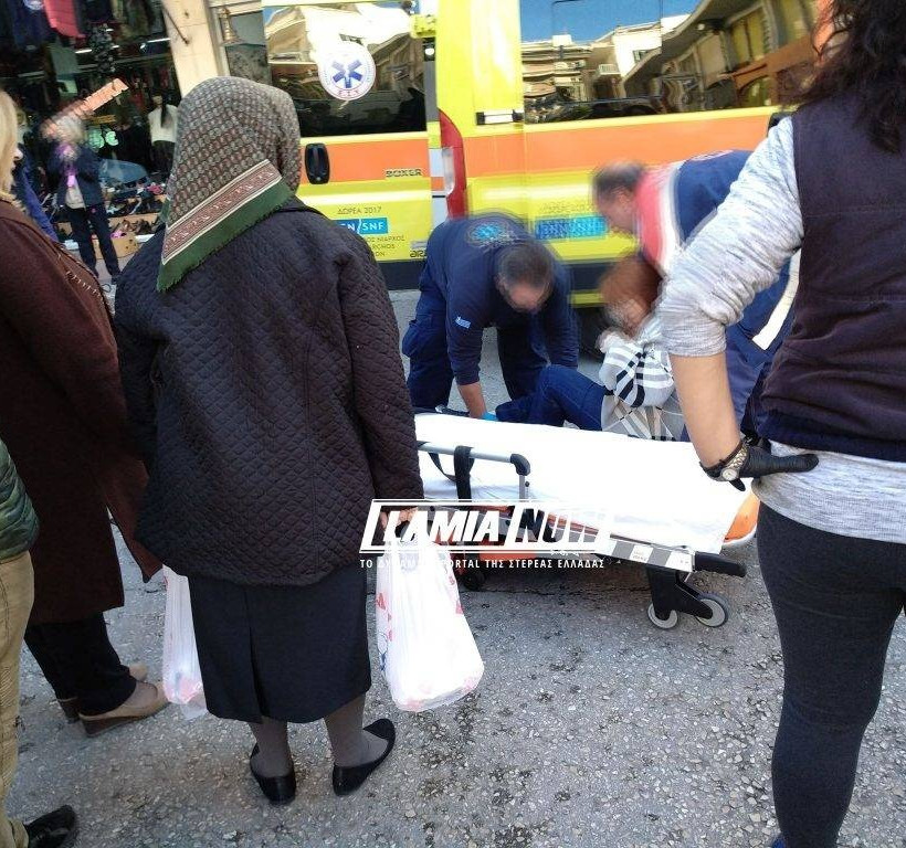 Λαμία: Λάστιχο εκτοξεύτηκε από φορτηγό και τραυμάτισε μία γυναίκα