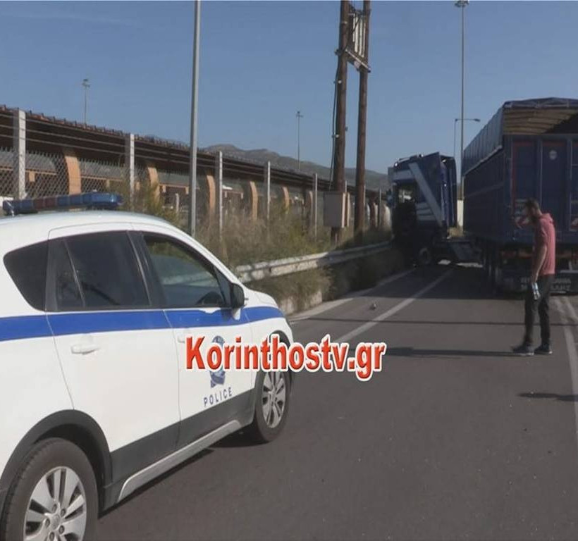 Φρικτό τροχαίο με δύο νεκρούς στην παλαιά εθνική οδό Αθηνών - Κορίνθου (vid+pics)