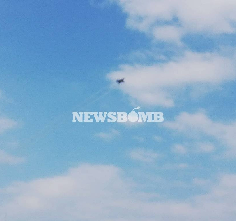 Μυτιλήνη: Έκλεψε την παράσταση η επίδειξη αεροσκάφους F–16  της ΠΑ «ΖΕΥΣ» (pics+vid)