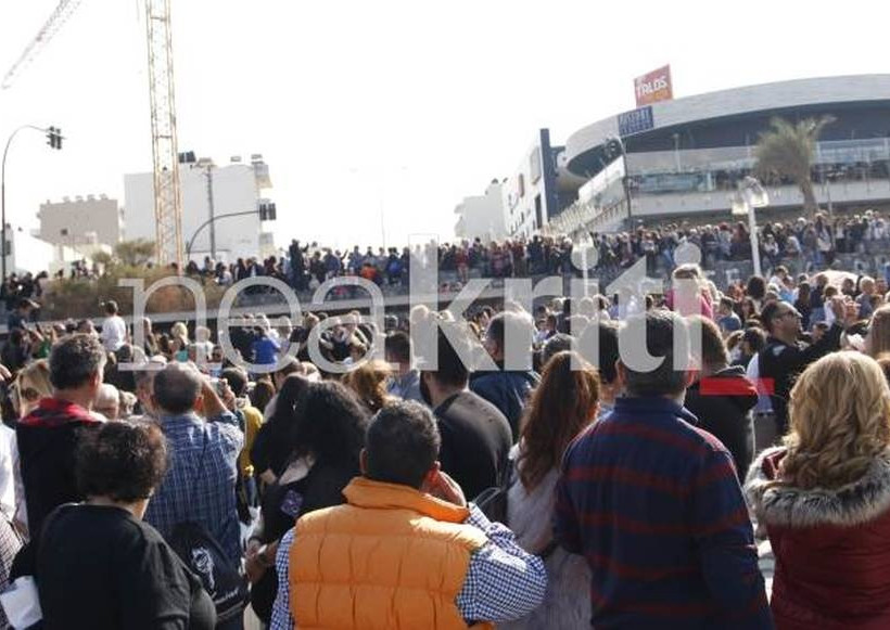 «Έσχισε» τον ουρανό του Ηρακλείου το F-16 με χειριστή τον Δ. Βολακάκη