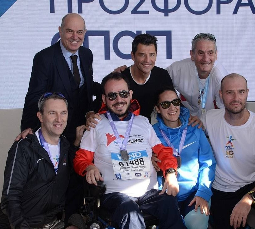 Σπύρος Φωκάς Α’ Αντιπρόεδρος  ΟΠΑΠ, Σάκης Ρουβάς, Καμίλ Ζίγκλερ Εκτελεστικός Πρόεδρος ΟΠΑΠ, Ντάμιαν Κόουπ Διευθύνων Σύμβουλος ΟΠΑΠ, Γρηγόρης Πολυχρονίδης, Κατερίνα Πατρώνη, Πετρ Ματεγιόφσκι Chief Customer Officer ΟΠΑΠ