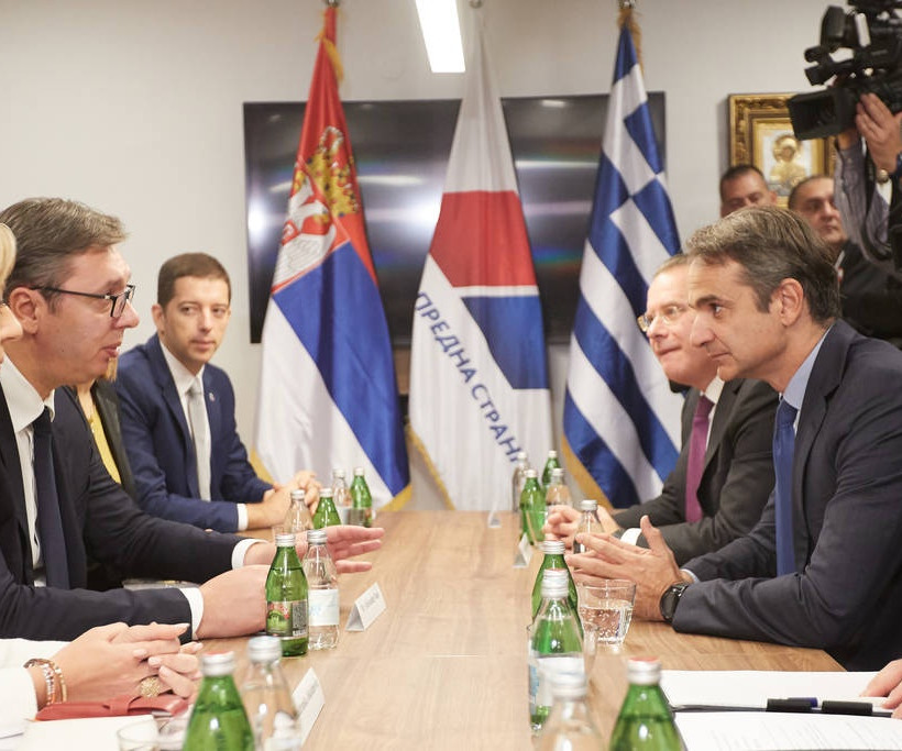 Συνάντηση Μητσοτάκη - Βούτσιτς στο Βελιγράδι: «Ψηλά» στην ατζέντα η ένταξη της Σερβίας στην ΕΕ