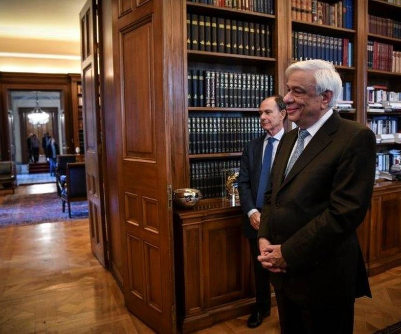 Στο Προεδρικό Μέγαρο ο Στέφανος Τσιτσιπάς: Νιώθω υπερήφανος που παίζω για τα ελληνικά χρώματα