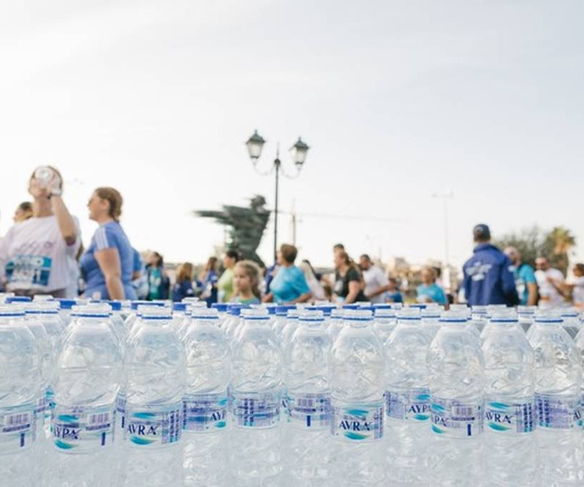 36ος Αυθεντικός Μαραθώνιος Αθήνας : το Φυσικό Μεταλλικό Νερό ΑΥΡΑ στο πλευρό όλων των αθλητών