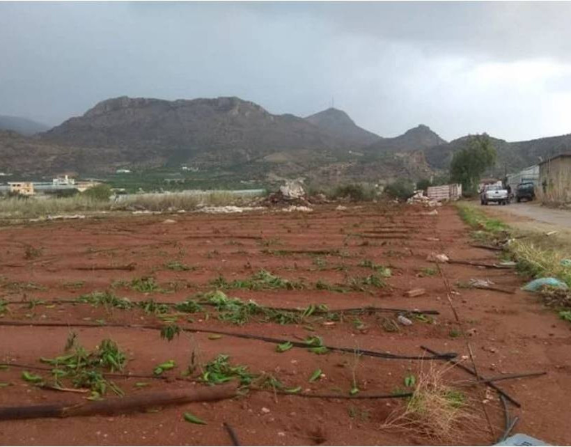 Καιρός: Καταστροφικός υδροστρόβιλος στο Λασίθι - Δείτε τι άφησε πίσω του