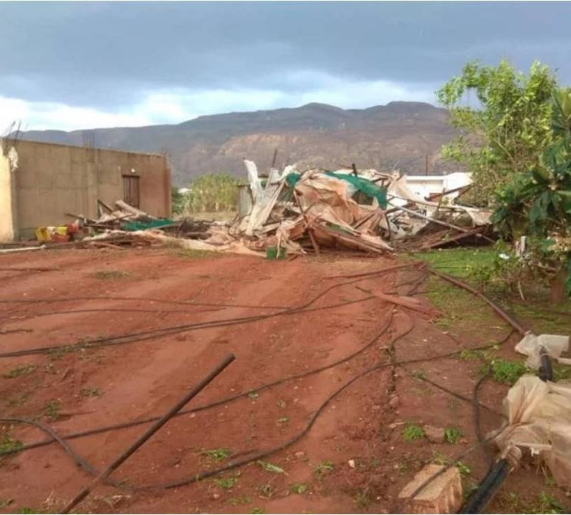 Καιρός: Καταστροφικός υδροστρόβιλος στο Λασίθι - Δείτε τι άφησε πίσω του