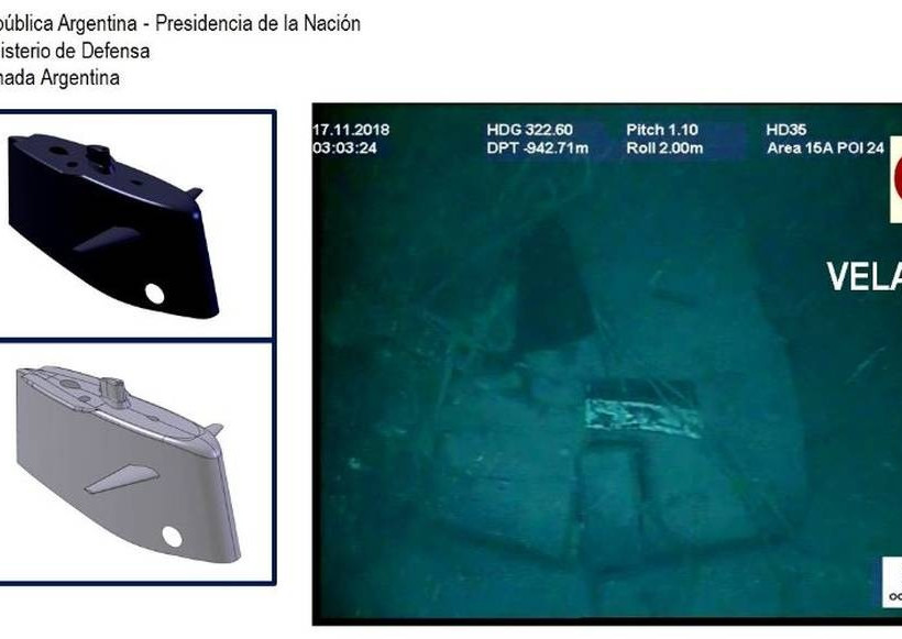 Αργεντινή: Οι πρώτες φωτογραφίες από το υποβρύχιο που βρέθηκε ένα χρόνο μετά τη βύθισή του
