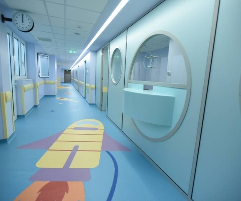 Η υποδοχή της κεντρικής αποστείρωσης 