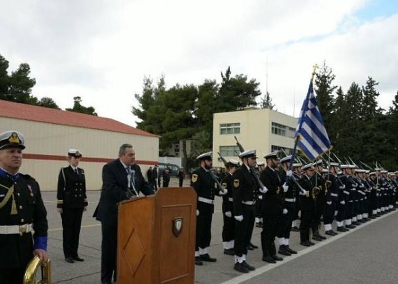 Ο Καμμένος όρκισε το γιο του στο Πολεμικό Ναυτικό - Τι έγραψε στο Twitter (pics)