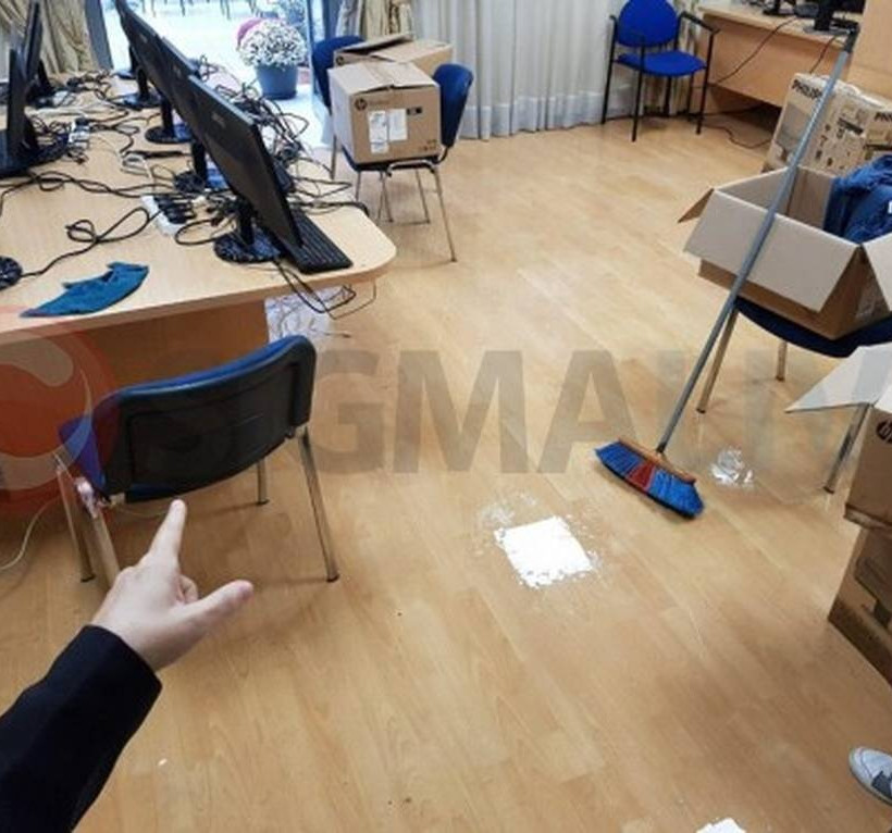 Kαιρός: Πλημμύρισε η Βουλή στην Κύπρο (pics+vid)