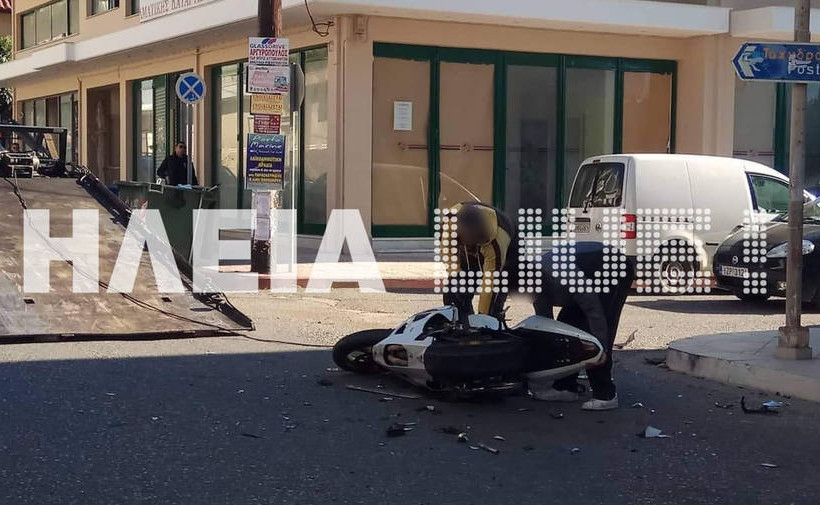 Αμαλιάδα: Ένας τραυματίας σε τροχαίο (pics)