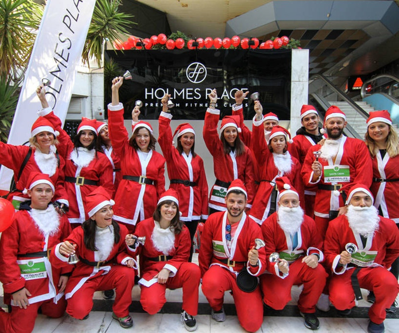 Το Μαρούσι πλημμύρισε αγιοβασίληδες για το 5ο επετειακό, Santa Run!