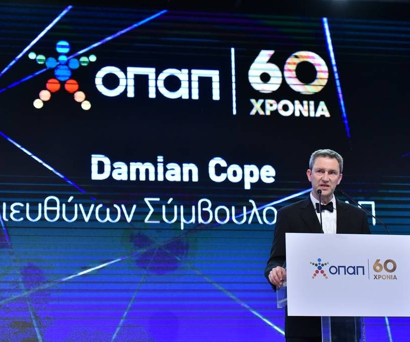 Ντάμιαν Κόουπ Διευθύνων Σύμβουλος ΟΠΑΠ