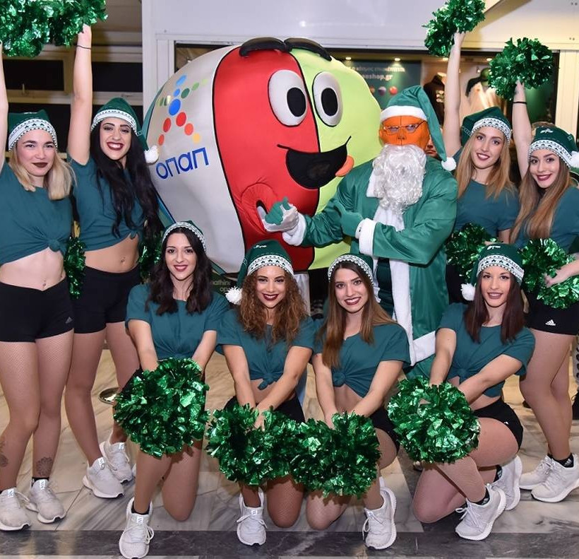 Η «Κερkidα ΟΠΑΠ» μαζί με τον Παναθηναϊκό ΟΠΑΠ στη «Γιορτή του Παιδιού» στο ΟΑΚΑ