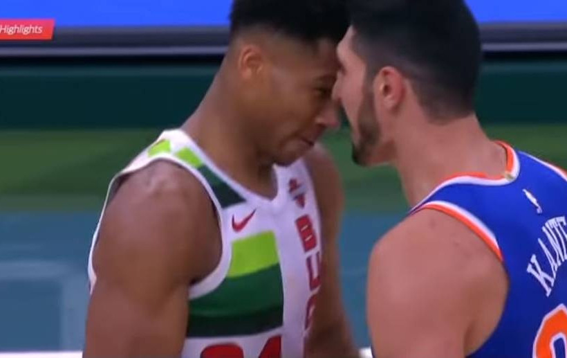 Καρέ - καρέ η επίθεση του Τούρκου στον Γιάννη Αντετοκούνμπο (pics&video)