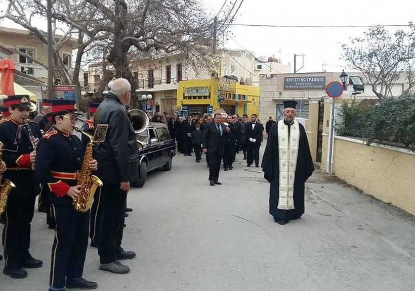 Χανιά: Το τελευταίο αντίο στον σπουδαίο Μίνωα Ζομπανάκη