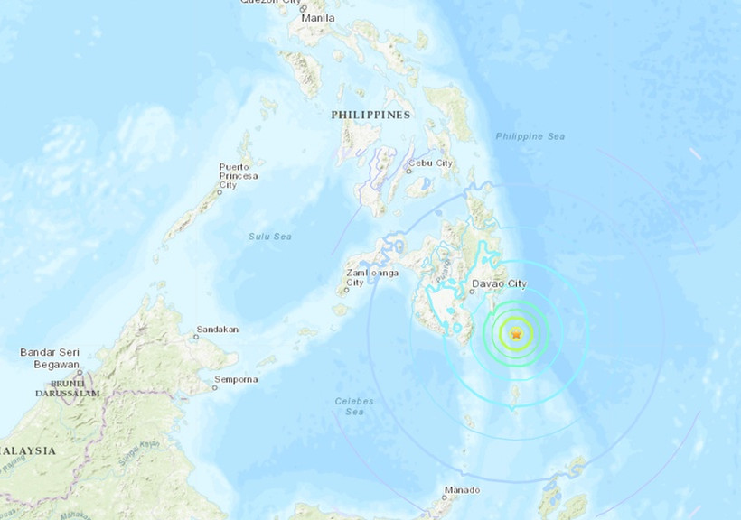 Ισχυρός σεισμός 7 Ρίχτερ συγκλόνισε τις Φιλιππίνες