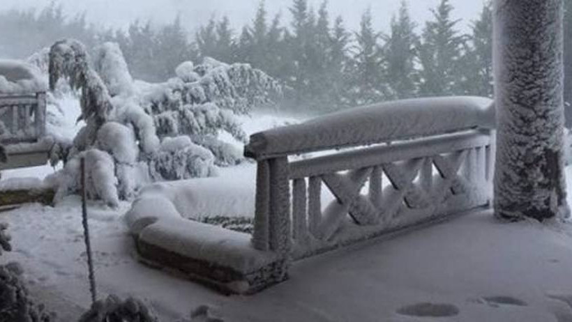 Καιρός: Kλειστό το χιονοδρομικό Κέντρο (pics)