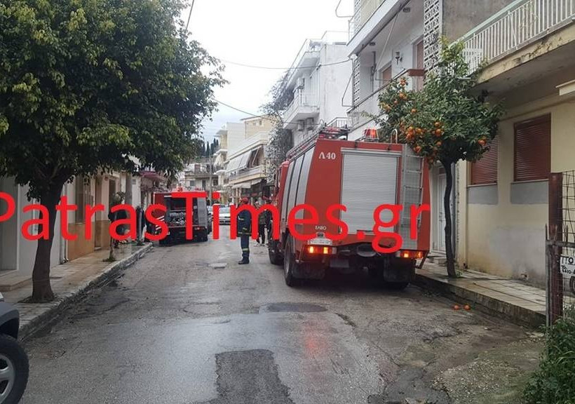 Τραγωδία στην Πάτρα: Κάηκε ζωντανός μέσα στο σπίτι του (pics)