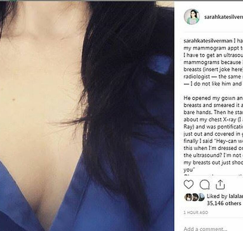 Θύμα παρενόχλησης η Sarah Silverman