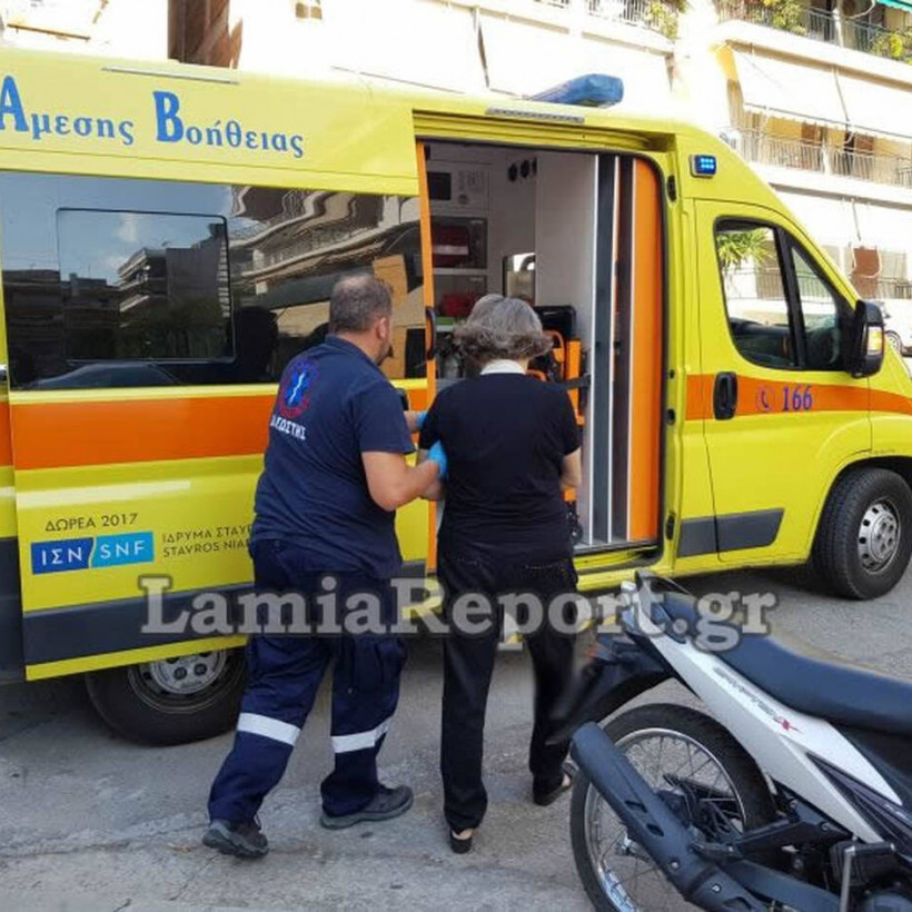 Γυναίκα παρασύρθηκε από μηχανάκι  