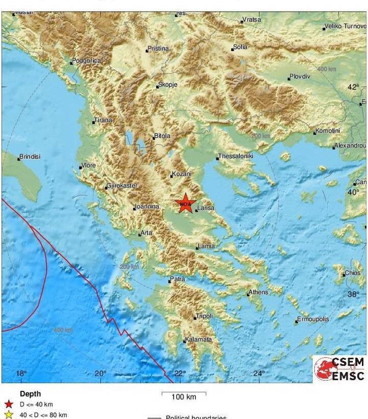 Σεισμός 6 ρίχτερ