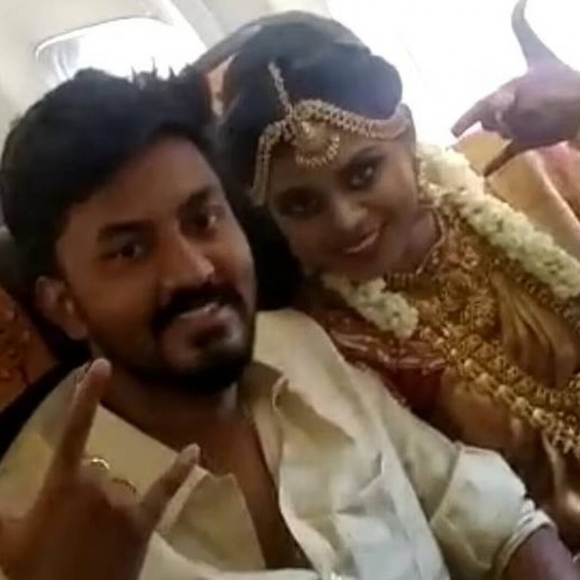 Ινδοί γάμος αεροπλάνο