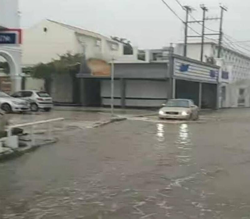 Πλημμύρες στους δρόμους της Κέρκυρας