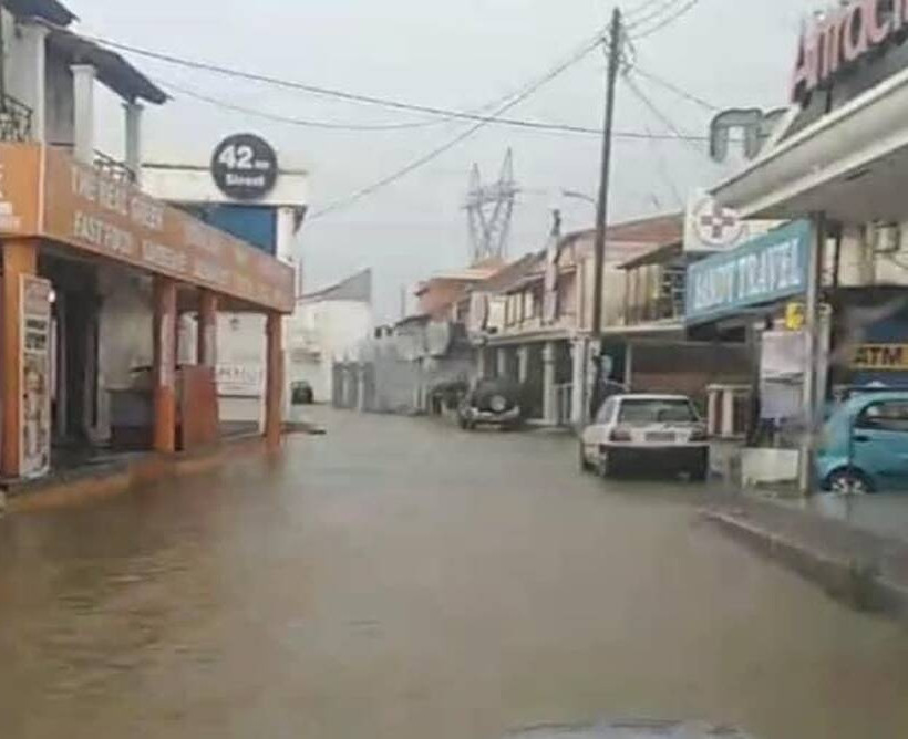 Πλημμύρες στους δρόμους της Κέρκυρας