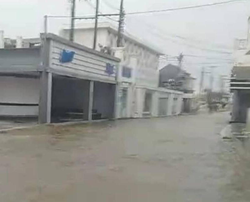 Πλημμύρες στους δρόμους της Κέρκυρας