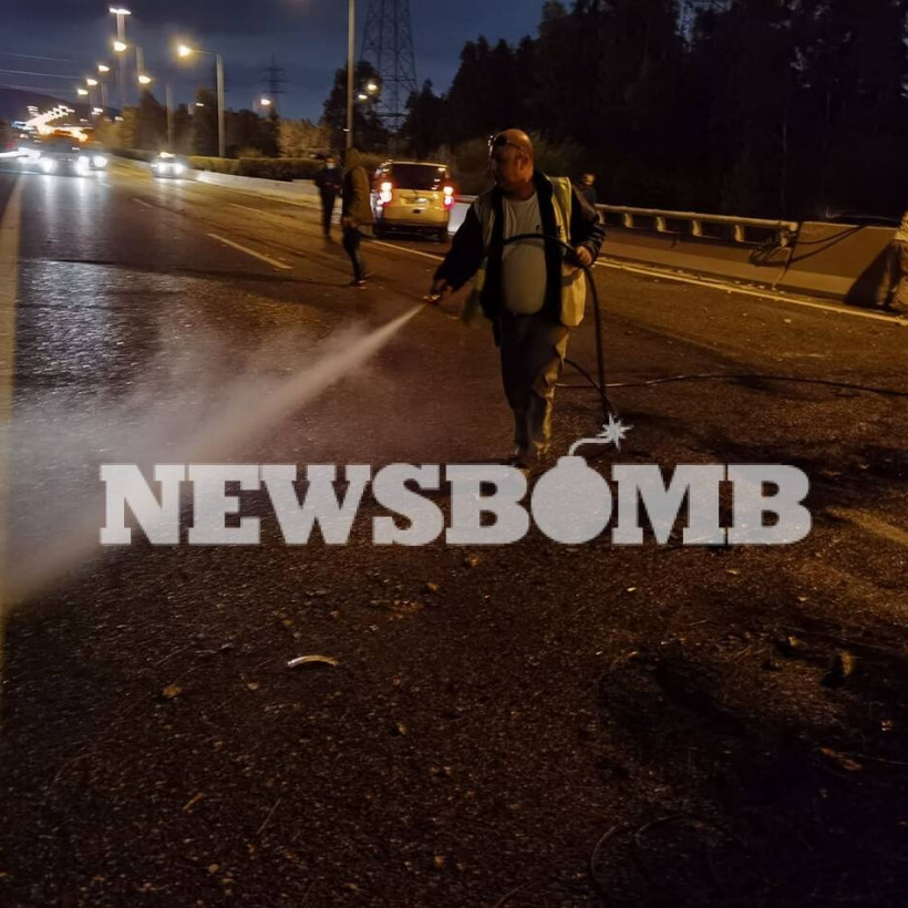 Καθαρισμός του δρόμου από υπαλλήλους