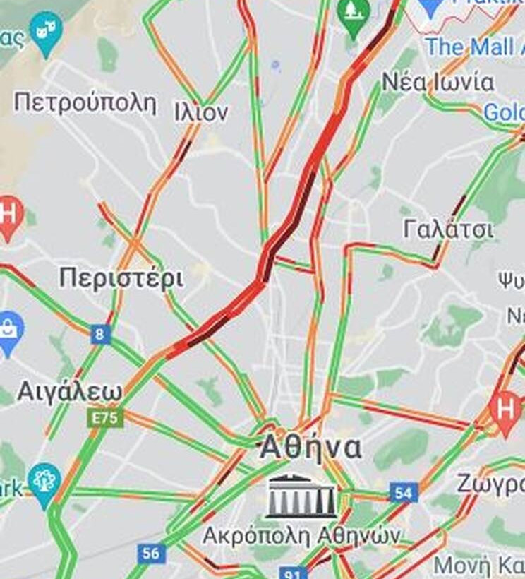 Η κίνηση στον Κηφισό