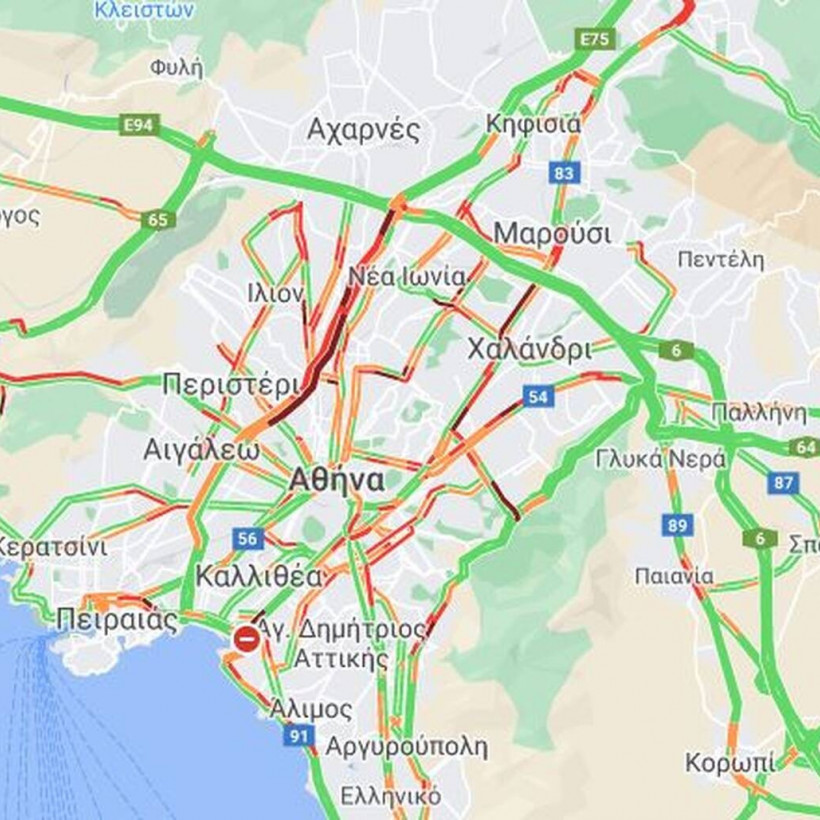 Η κίνηση στο Λεκανοπέδιο