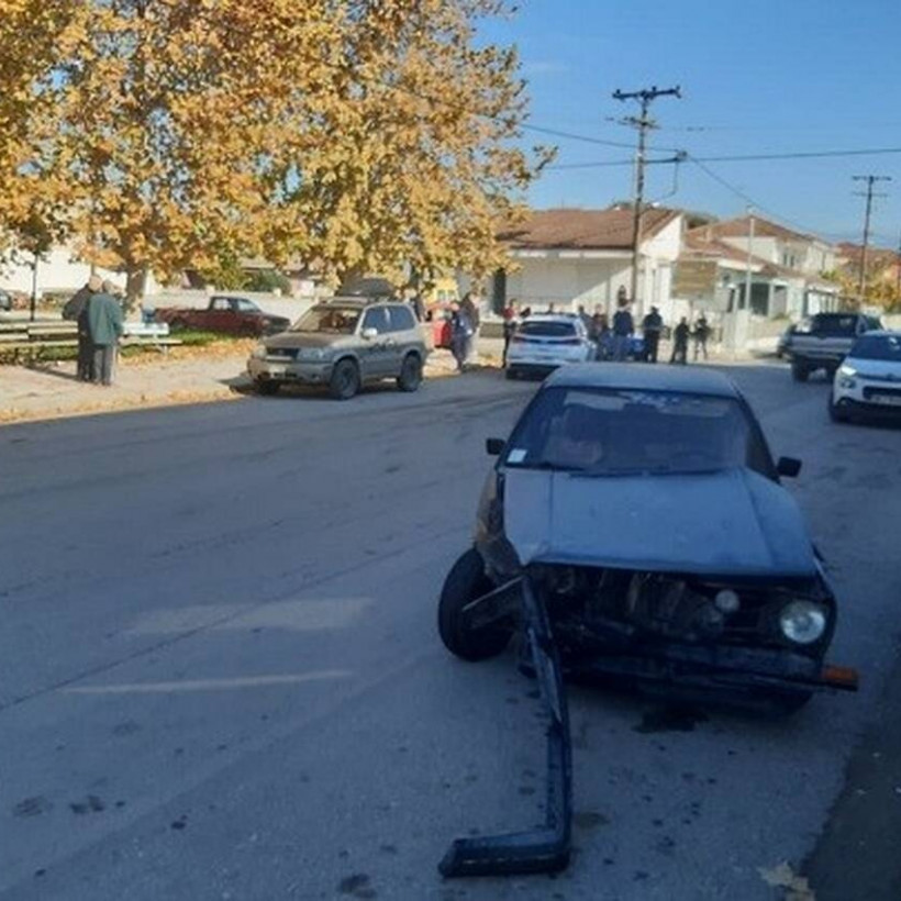 Ο έτερος οδηγός δεν έπαθε το παραμικρό 