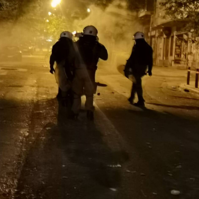 Ένταση στα Εξάρχεια