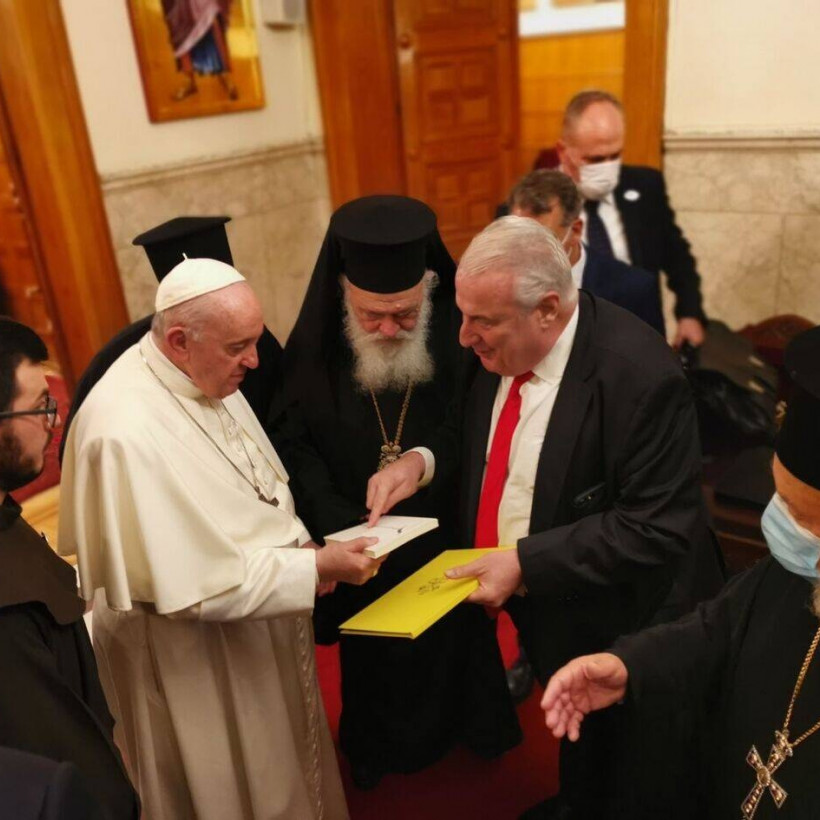 O Πάπας Φραγκίσκος είχε συνάντηση με τον δικηγόρο Σάκη Κεχαγιόγλου 