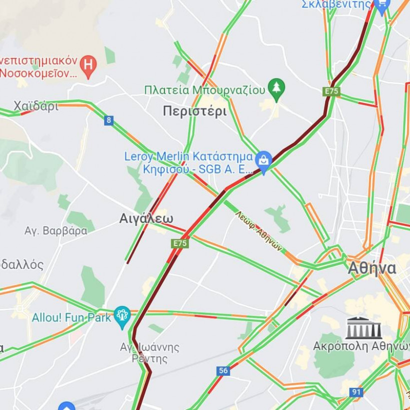 Υπομονή θα πρέπει να διαθέτουν οι οδηγοί που περνούν από το σημείο που έγινε το τροχαίο