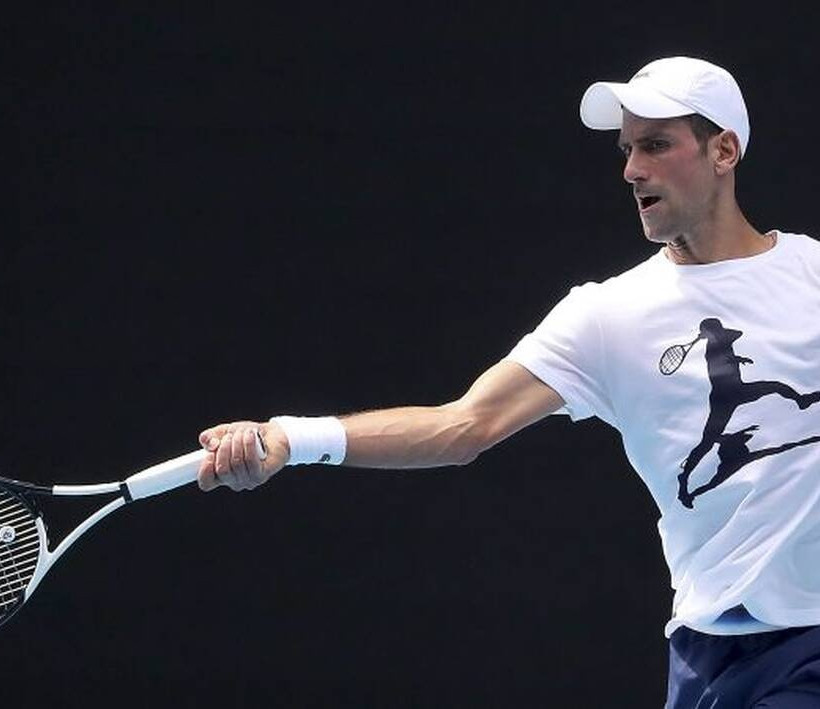 Τζόκοβιτς προπόνηση Αυστραλία