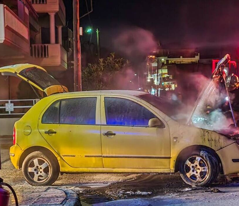 λάρισα φωτιά 