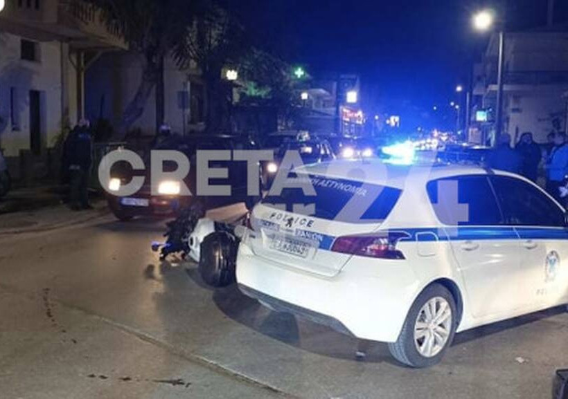 τροχαίο χανιά