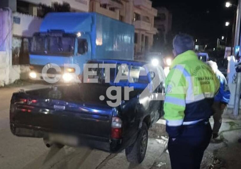 τροχαίο χανιά