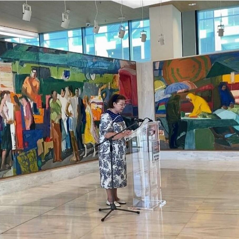 Από τον χαιρετισμό της Λίνας Μενδώνη