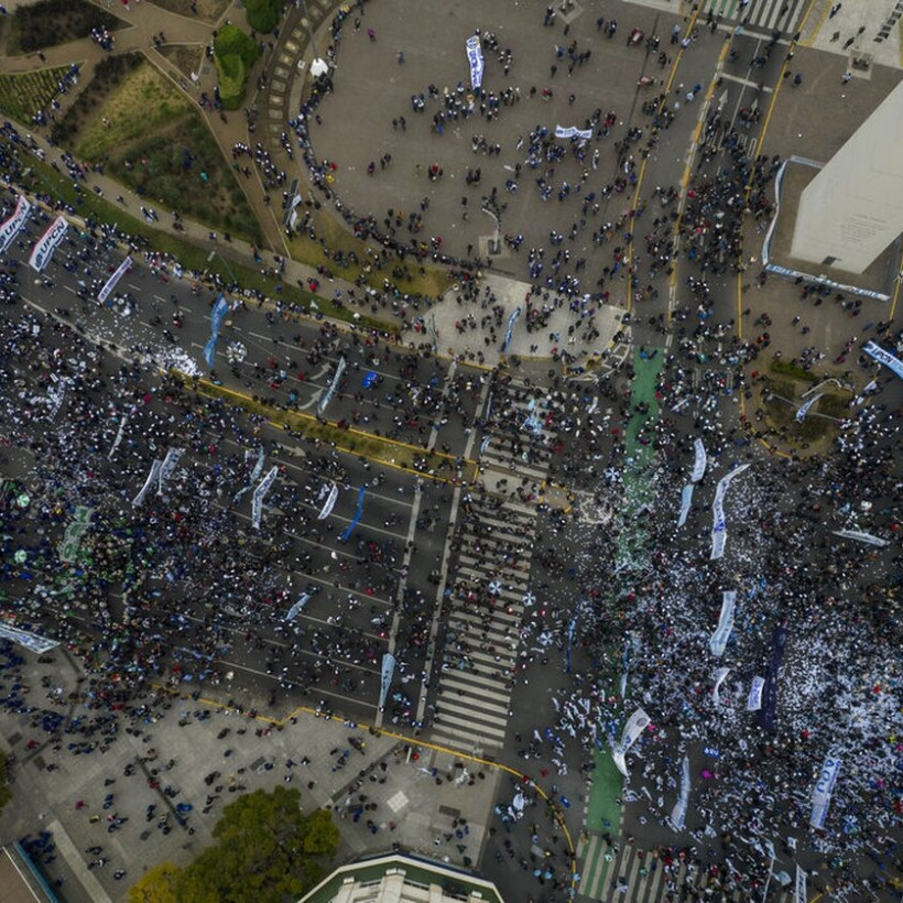 Διαδήλωση στο Μπουένος Άιρες