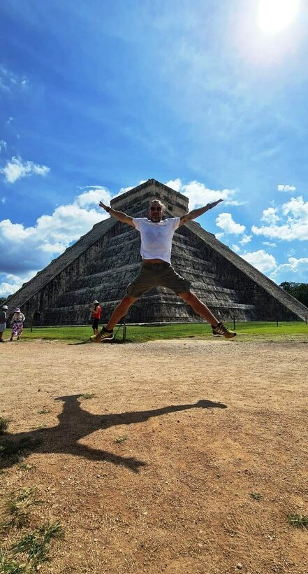 Σε ένα από τα επτά θαύματα του κόσμου στο Chinchen Itza στο Μεξικό