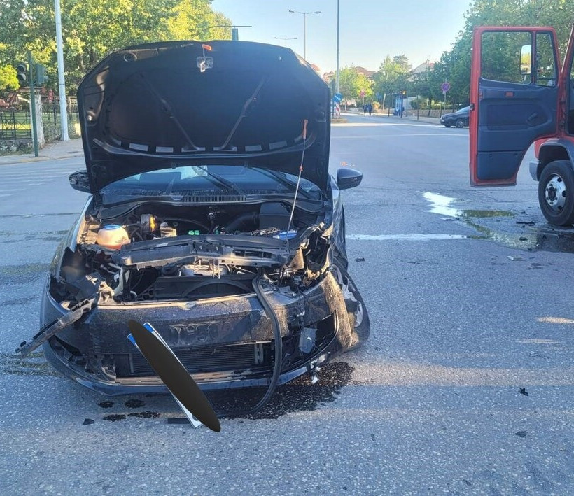 Τροχαίο στη Λάρισα, Φωτ.:onlarissa