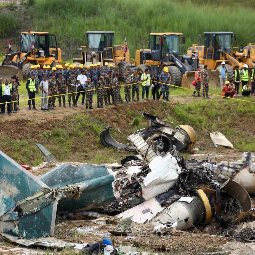 Syntrivi aeroplanou - Nepal